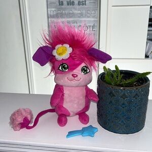 Popples, Bubbles Pink Plush  pop Flip Stuffed Animal 2015